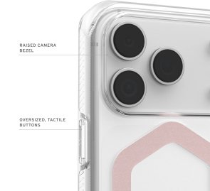 Чохол UAG for Apple iPhone 17 Pro - Plyo MagSafe Ice/Rose Gold (114529114348)