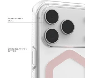 Фото: Чохол UAG for Apple iPhone 17 Pro - Plyo MagSafe Ice/Rose Gold (114529114348) № 5 | KTC