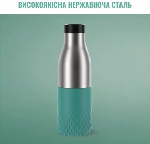Термопляшка Tefal Bludrop Soft Touch 700ml Green (N3111210)