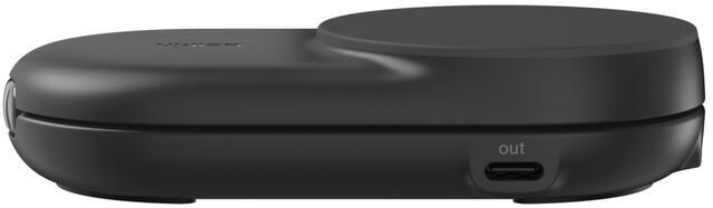 Бездротовий зарядний пристрій Belkin UltraCharge 2-in-1 Foldable Magnetic Charging 25W, Black