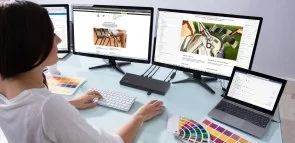 Фото: Док-станція Belkin Universal Triple Display Dock (INC007VFBK) № 9 | KTC