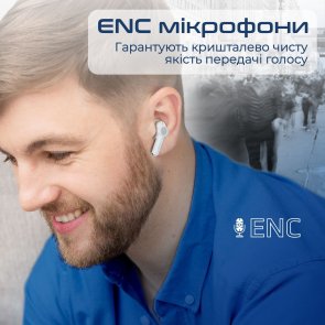 Навушники Promate Propods White (6959144062617)
