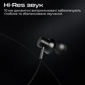 Фото: Навушники Promate Hi5 Black (hi5.black) № 2 | KTC