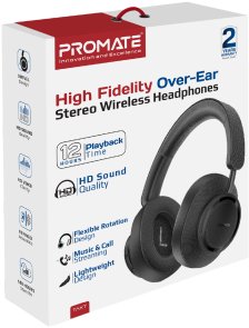 Гарнітура Promate Takt Black (6959144066271)