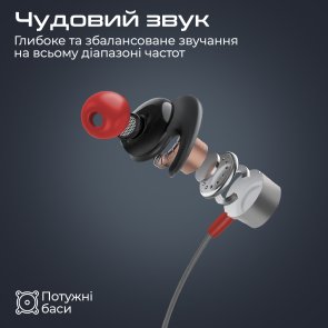 Гарнітура Promate Blend Black (6959144062921)