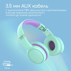 Навушники Promate Simba Emerald (6959144058924)