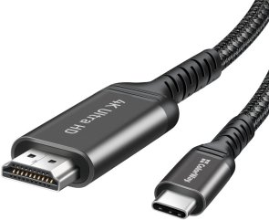 Кабель ColorWay Type-C / HDMI 2m Black (CW-CBCHD077-BK)
