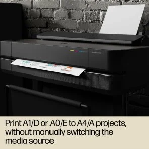 Фото: Плотер HP DesignJet T650 36 A0 Plus with Wi-Fi (5HB10D) № 8 | KTC