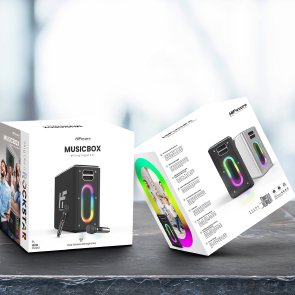 Акустика для вечірок HiFuture MusicBox Black (6972576181343)