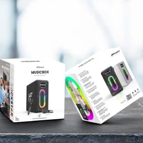 Фото: Акустика для вечірок HiFuture MusicBox Black (6972576181343) № 9 | KTC