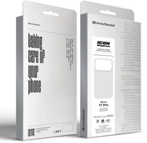 Фото: Чохол ArmorStandart for Apple iPhone 17 Pro - ICON2 MagCase White (ARM86678) № 2 | KTC