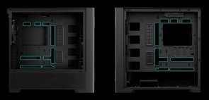 Корпус Gamdias Athena P3 Black with window (4711514501148)