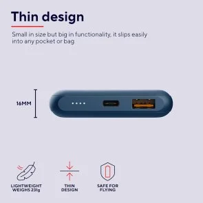 Фото: Батарея універсальна Trust Redoh Fast 10000mAh 20W Blue (25032_TRUST) № 7 | KTC