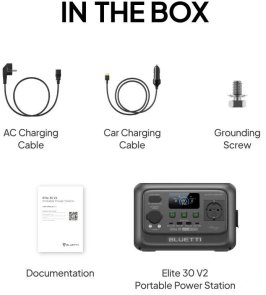 Зарядна станція Bluetti Elite 30 V2 600W 288Wh