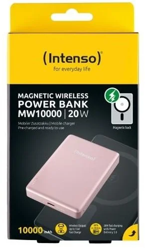 Фото: Батарея універсальна Intenso MW10000 10000mAh 20W/Qi 15W Rose (7344033) № 3 | KTC
