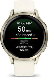 Смарт годинник Garmin Venu 4 - 41 mm Lunar Gold with Bone Silicone Band (010-03013-00)