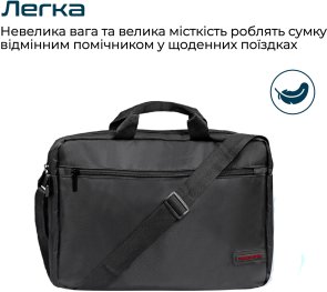 Сумка для ноутбука Promate Gear-mb Black (6959144021126)