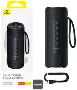 Колонка Baseus AeQur VO20 Portable Wireless Speaker Black