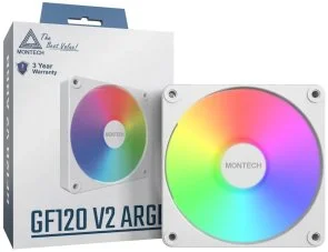 Фото: Кулер Montech GF120 V2 ARGB White (GF120 V2 ARGB PWM (W)) № 3 | KTC