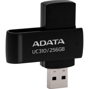 Флешка USB A-Data UC310 256GB Black (UC310-256G-RBK)