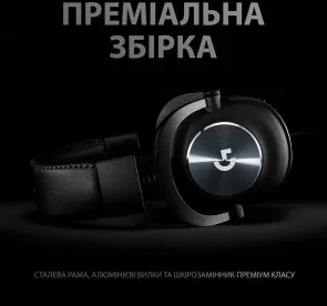 Фото: Гарнітура Logitech G Pro X Black with Stand (991-000358) № 6 | KTC