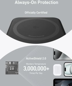 Батарея універсальна Anker MagGo 10000mAh 27W Qi2 15W Black (A1654G11)