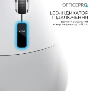 Фото: Миша OfficePro M398G Wireless Gray № 8 | KTC