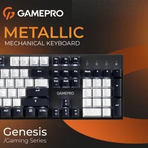 Фото: Клавіатура GamePro Genesis Joker MK144B Red Switches USB Black № 4 | KTC
