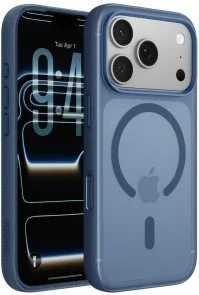 Фото: Чохол Belkin for Apple iPhone 17 Pro - Magnetic Protective Grip Navy (MSA035HQNY) № 2 | KTC
