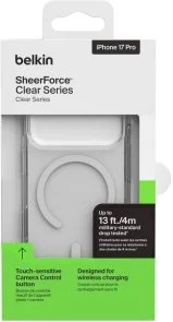 Фото: Чохол Belkin for Apple iPhone 17 Pro - Magnetic Protective Clear (MSA031HQCL) № 7 | KTC