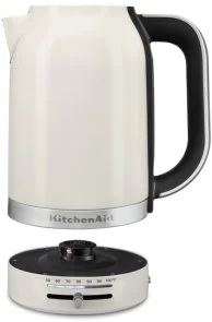 Фото: Електрочайник KitchenAid Variable Temperature Kettle 1.7L 5KEK1701 Porcelain White (5KEK1701EPL) № 5 | KTC