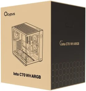 Фото: Корпус Ocypus Iota C70 ARGB White with window (IOTA-C70-WHD600XX-GL) № 11 | KTC