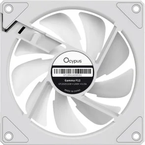 Фото: Кулер Ocypus Gamma F12 ARGB Reverse Blade White (GAMMA-F12-WH1AM01X-GL) № 5 | KTC