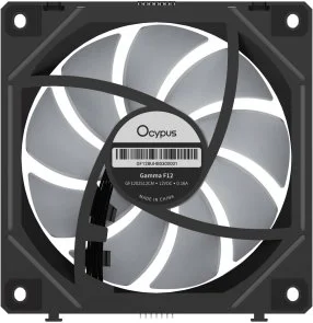 Фото: Кулер Ocypus Gamma F12 UNI ARGB Black 3pcs (GAMMA-F12-BK3AM00U-GL) № 5 | KTC