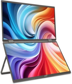 Монітор Acer Dual Portable PD163QTbmiuux Black (UM.ZP3EE.011)