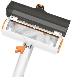 Щітка для видалення шерсті тварин з контейнером Lapka LPK-18