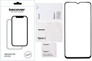Фото: Захисне скло BeCover for Ulefone Armor 12s - Black (712129) № 4 | KTC
