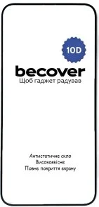 Фото: Захисне скло BeCover 10D for Nothing Phone 2a Plus Black (713576) № 3 | KTC