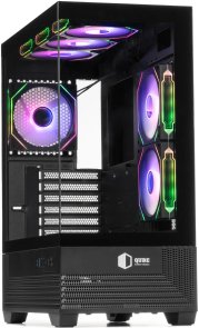 Корпус QUBE Fort ARGB Black with window (FORT_GBNU3)