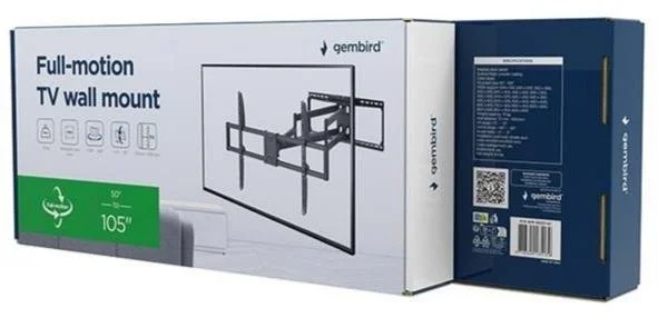 Фото: Кронштейн Gembird WM-105ST-01 Black № 6 | KTC