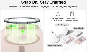 Чохол Belkin for Apple iPhone Air - Magnetic Protective Grip Pink (MSA037HQPK)