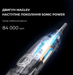 Фото: Електрична зубна щітка Oclean X Plus Pro Digital Blue + Travel case (6970810556186) № 9 | KTC