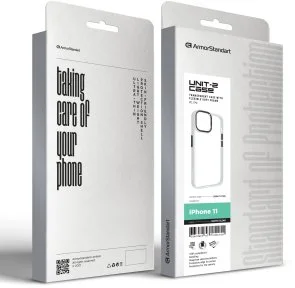Фото: Чохол ArmorStandart for Apple iPhone 11 - UNIT2 Matte Clear (ARM74782) № 4 | KTC