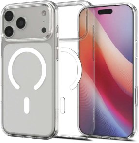 Чохол Spigen for Apple iPhone 17 Pro - Liquid Crystal MagFit Clear White (ACS10396)