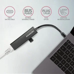 Фото: USB-хаб Axagon HMC-GL3A Black № 3 | KTC
