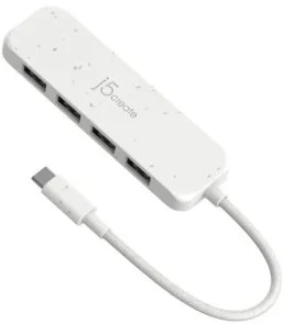 Фото: USB-хаб J5create JCH341EW-N White № 2 | KTC