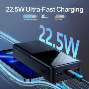 Фото: Батарея універсальна JoyRoom JR-QP192 20000mAh 22.5W Black (6941237185129) № 2 | KTC