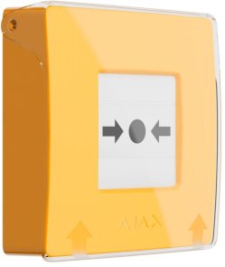 Тривожна кнопка Ajax ManualCallPoint Jeweller Yellow (44795)
