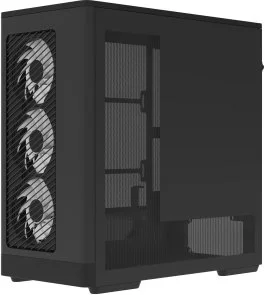 Фото: Корпус AeroCool D520A-BK-v1 Black with window (ACCM-DS05143.11) № 8 | KTC