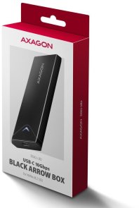 Кишеня зовнішня Axagon EEM2-UB2 Black